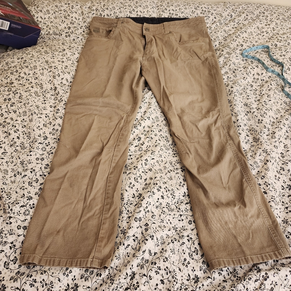 Kuhl kanvus tan jeans mens size 40x32